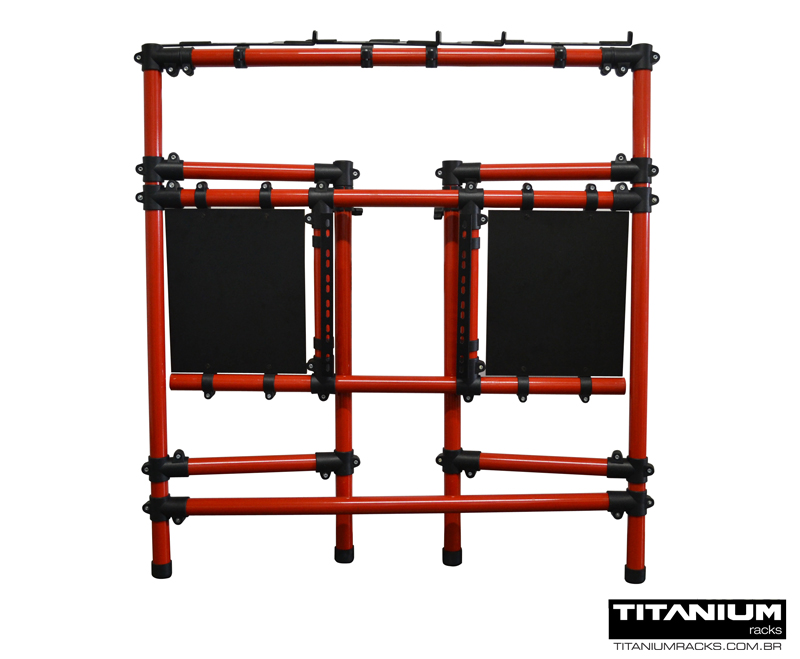 RDJ CDJ Mesa DJ Titanium Racks