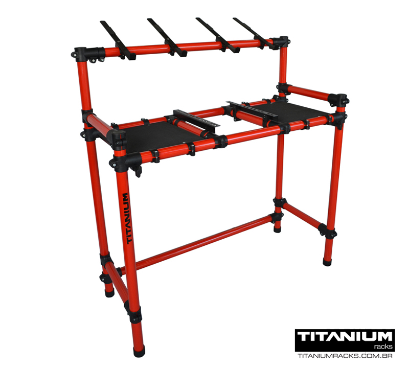 RDJ CDJ Mesa DJ Titanium Racks